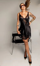 Camisola Lady Preta Curta