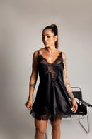 Camisola Lady Preta Curta