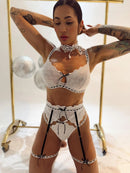 Cinta Loula White Black